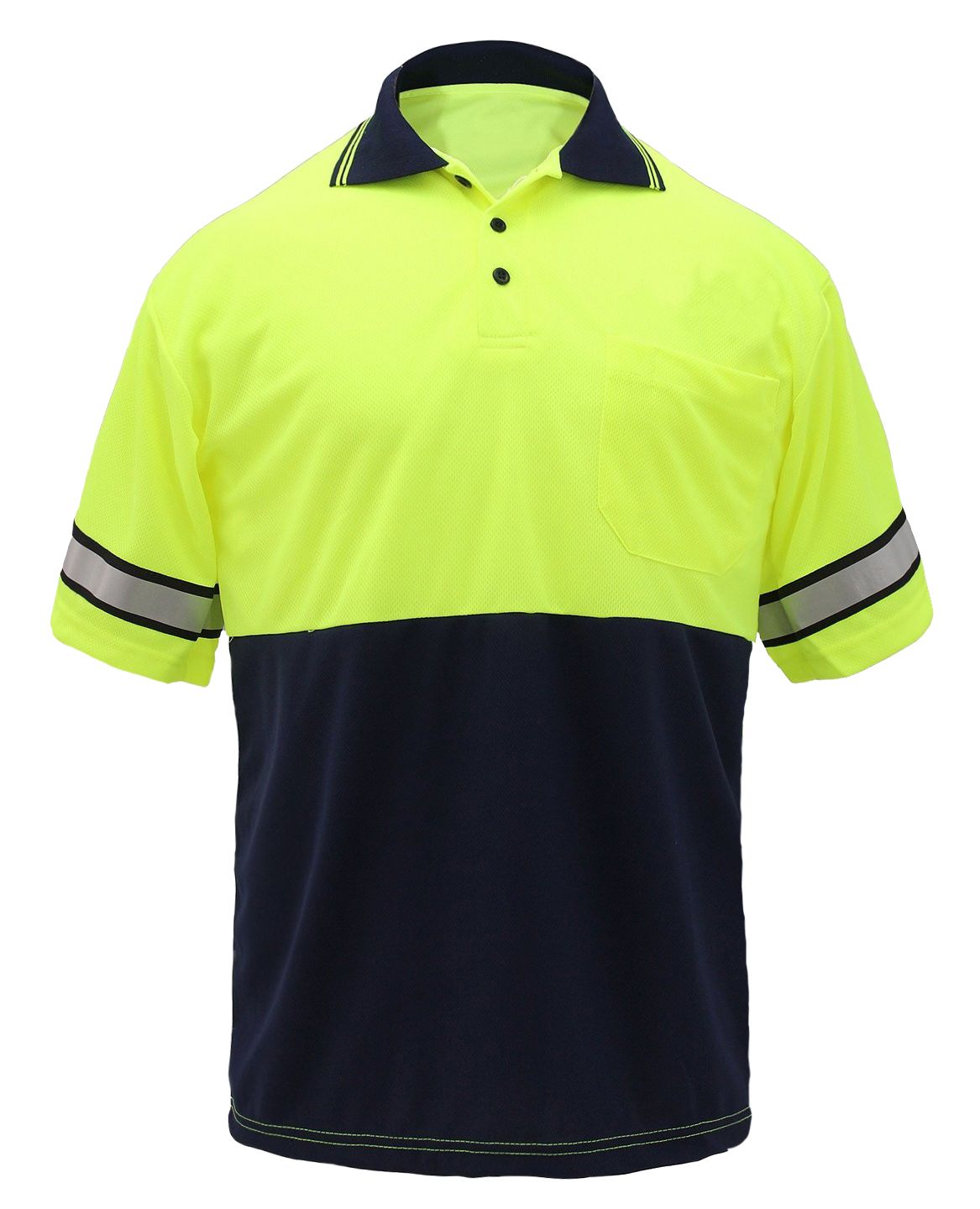 First Class Uniforms High-Visibility Bike Patrol Polo Shirt - Bike Patrol Clothing